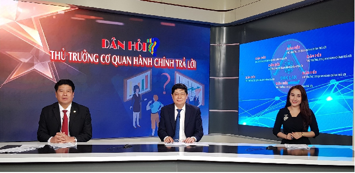 Chương trình "Dân hỏi – Thủ trưởng cơ quan hành chính trả lời" tháng 3-2022